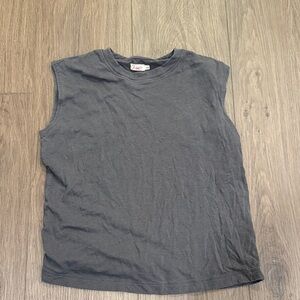 Faherty Women's Charcoal Tank Top